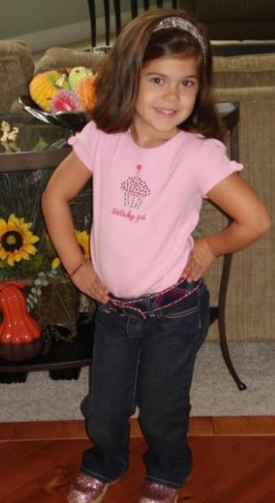 Childhood picture of Mia Sweitz